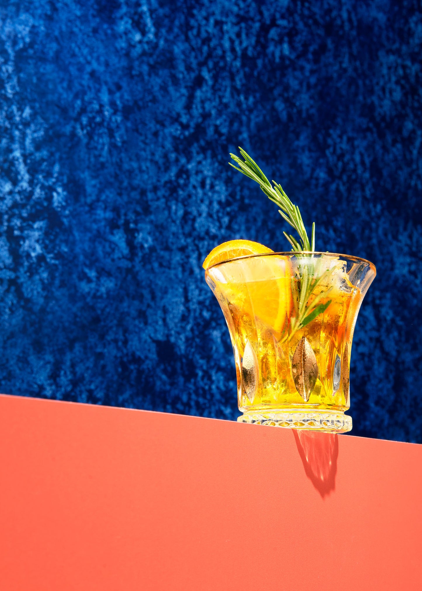 Blue Velvet Vinyl Photography Backdrop by Club Backdrops
