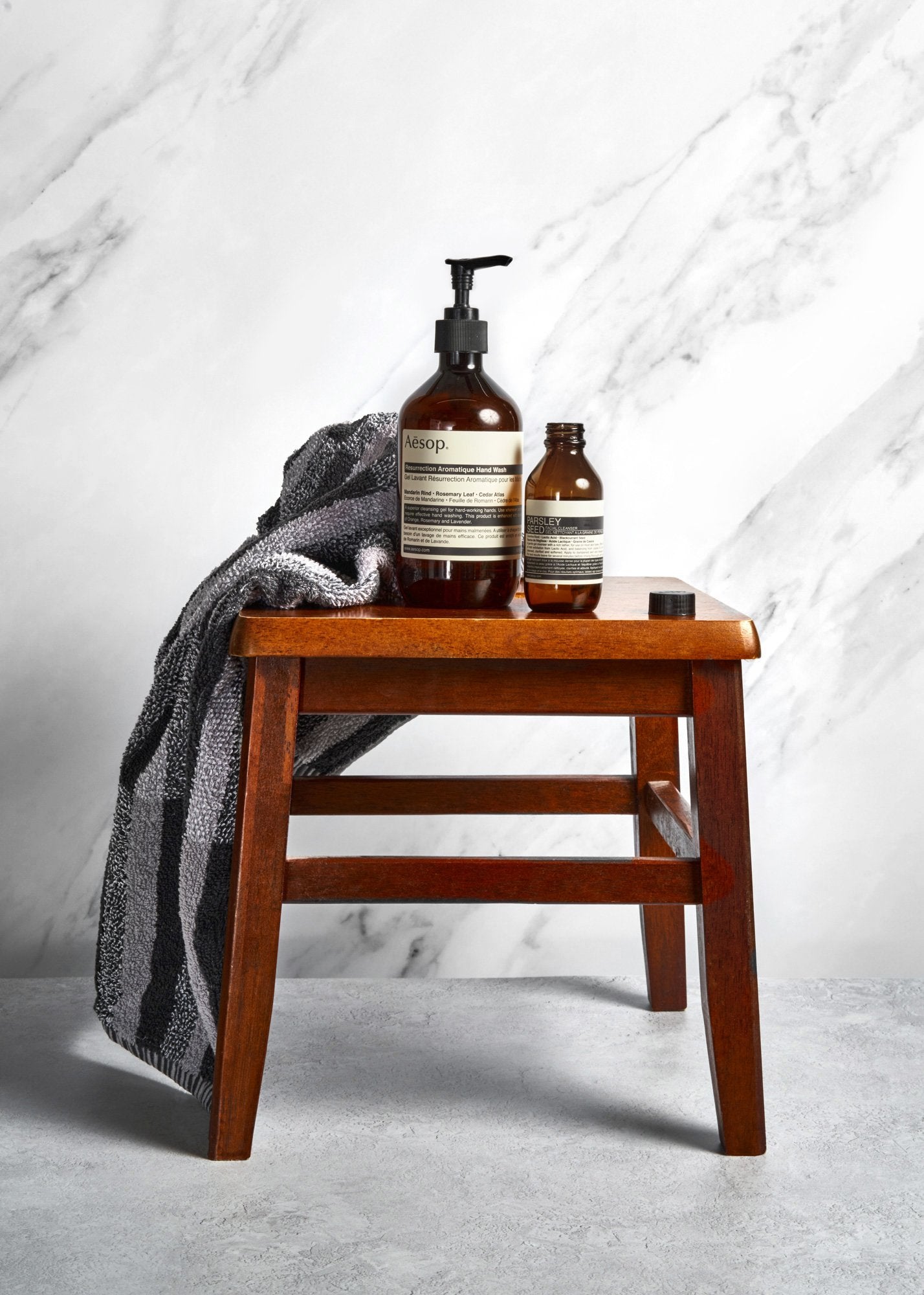 Arctic Marble Vinyl Photography Backdrop by Club Backdrops