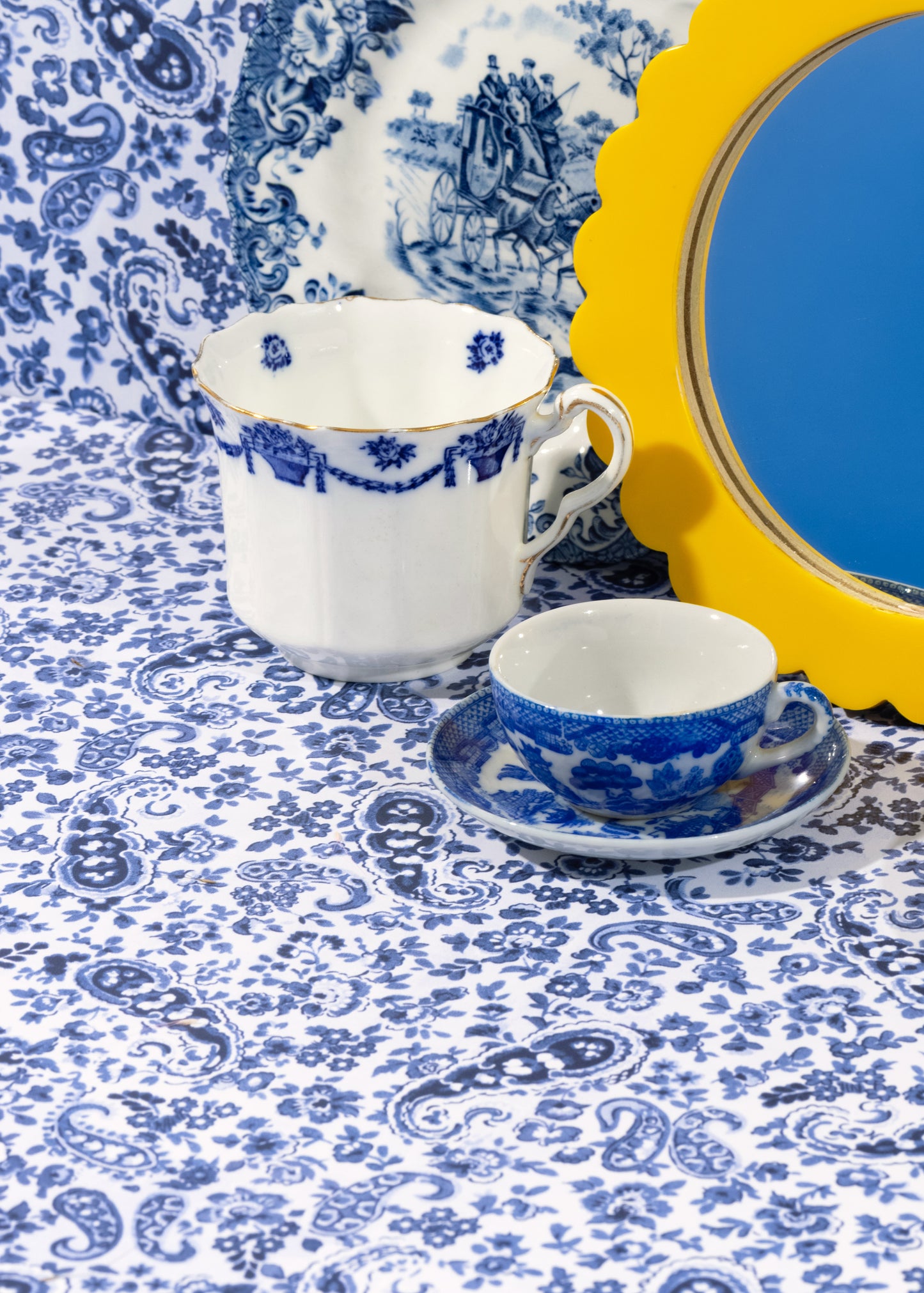 Paisley Vinyl Photography Backdrop by Club Backdrops